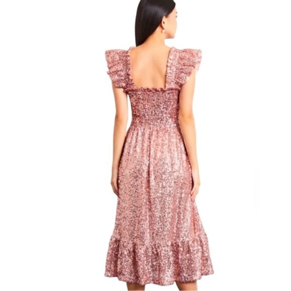 Hill house Collector's Edition Blush sequin Ellie size small - Picture 5 of 6